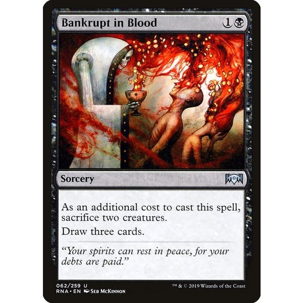 Magic: The Gathering Bankrupt in Blood (062) Near Mint