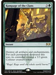 Magic: The Gathering Rampage of the Clans (134) Lightly Played
