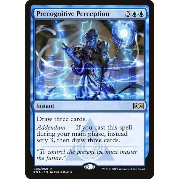 Magic: The Gathering Precognitive Perception (045) Lightly Played