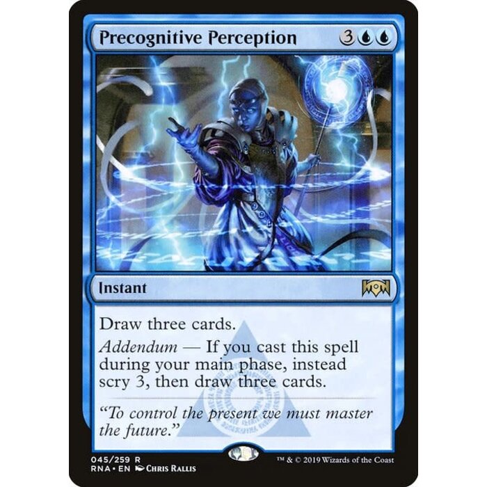 Magic: The Gathering Precognitive Perception (045) Lightly Played