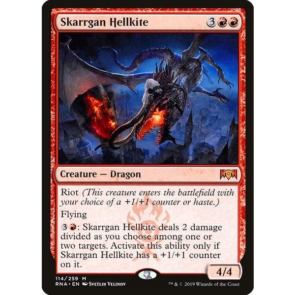 Magic: The Gathering Skarrgan Hellkite (114) Lightly Played