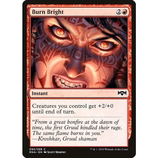 Magic: The Gathering Burn Bright (093) Near Mint