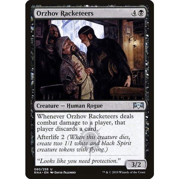 Magic: The Gathering Orzhov Racketeers (080) Near Mint
