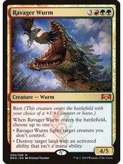 Magic: The Gathering Ravager Wurm (200) Lightly Played