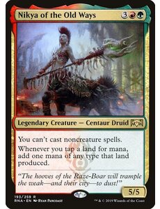 Magic: The Gathering Nikya of the Old Ways (193) Lightly Played