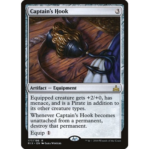Magic: The Gathering Captain's Hook (177) Lightly Played