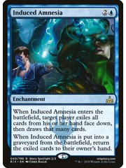 Magic: The Gathering Induced Amnesia (040) Lightly Played