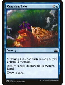 Magic: The Gathering Crashing Tide (034) Lightly Played
