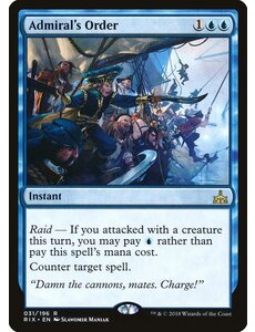 Magic: The Gathering Admiral's Order (031) Lightly Played