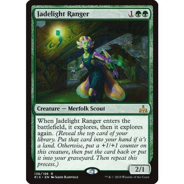 Magic: The Gathering Jadelight Ranger (136) Lightly Played