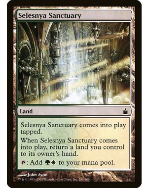 Magic: The Gathering Selesnya Sanctuary (281) Moderately Played