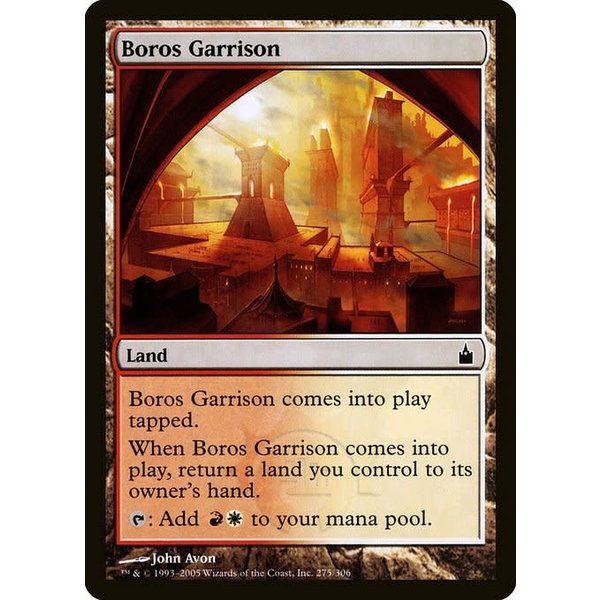 Magic: The Gathering Boros Garrison (275) Lightly Played