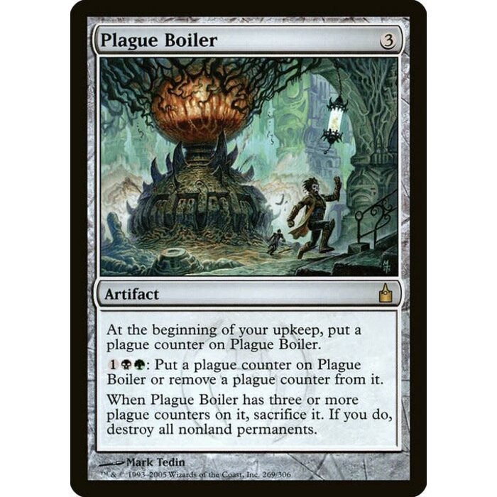 Magic: The Gathering Plague Boiler (269) Lightly Played