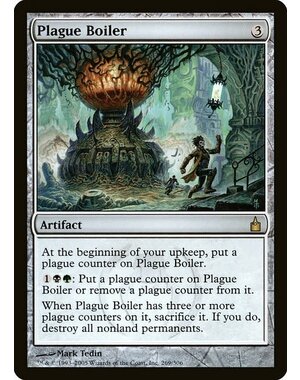 Magic: The Gathering Plague Boiler (269) Moderately Played