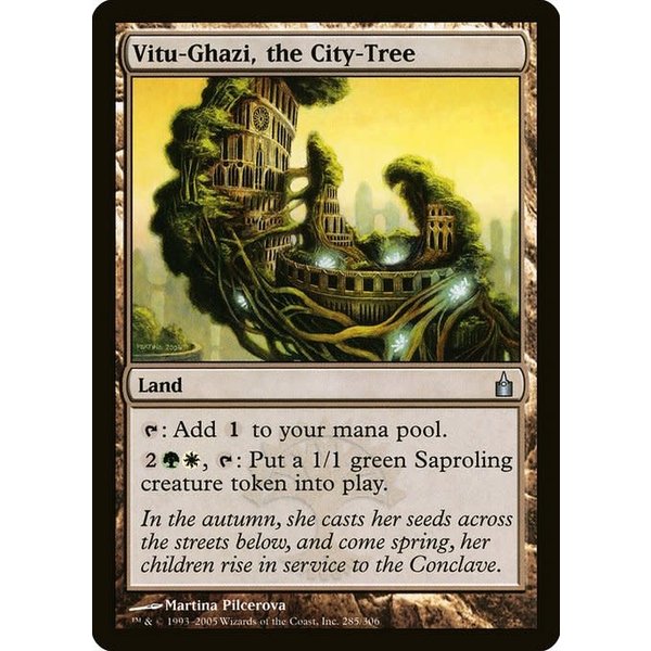 Magic: The Gathering Vitu-Ghazi, the City-Tree (285) Lightly Played