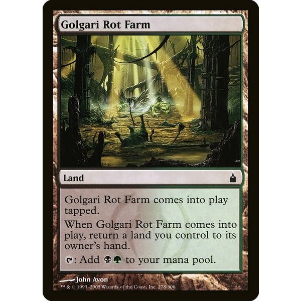 Magic: The Gathering Golgari Rot Farm (278) Lightly Played