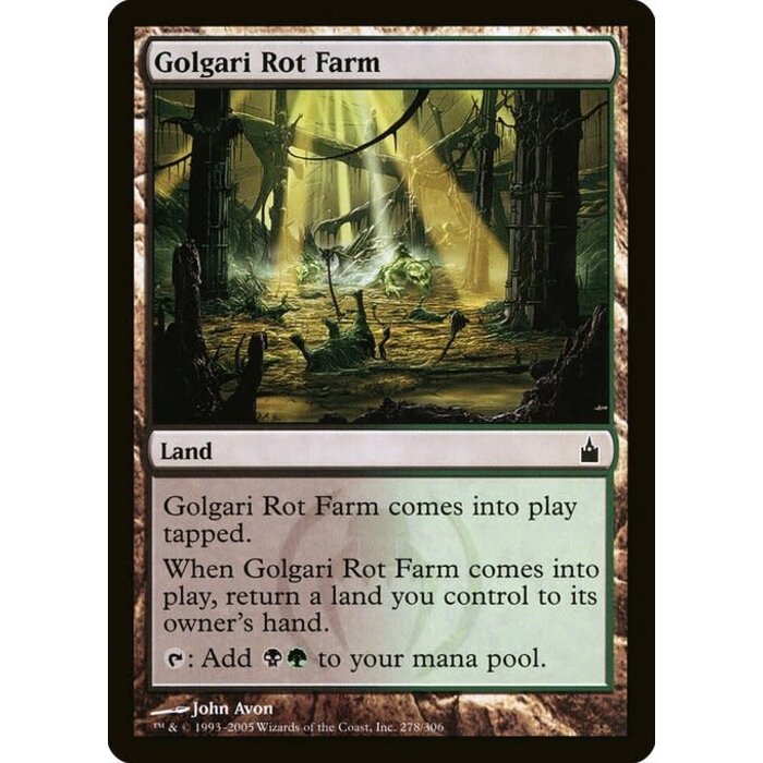Magic: The Gathering Golgari Rot Farm (278) Lightly Played