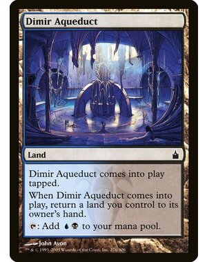 Magic: The Gathering Dimir Aqueduct (276) Lightly Played