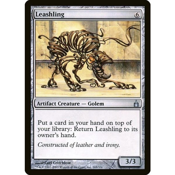 Magic: The Gathering Leashling (265) Moderately Played