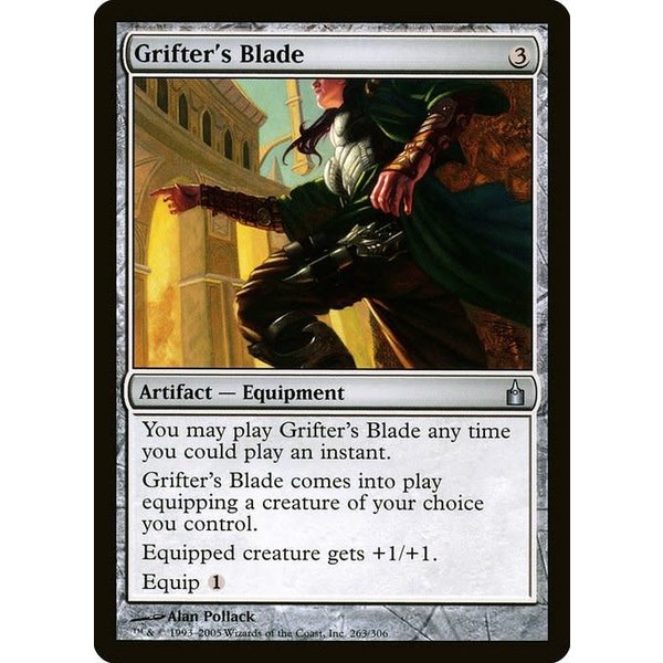 Magic: The Gathering Grifter's Blade (263) Moderately Played