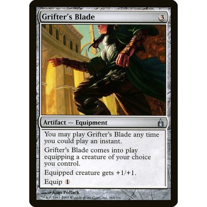 Magic: The Gathering Grifter's Blade (263) Lightly Played