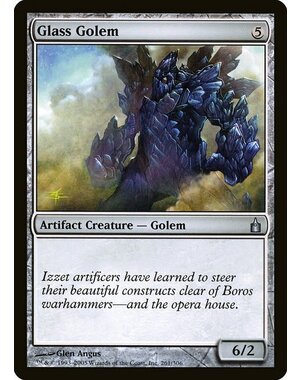 Magic: The Gathering Glass Golem (261) Moderately Played