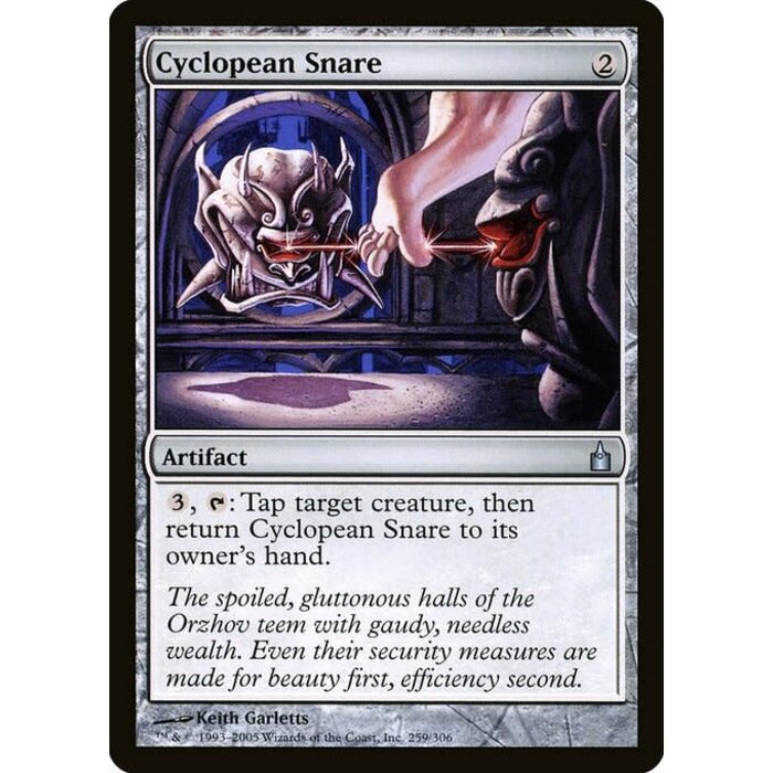 Magic: The Gathering Cyclopean Snare (259) Moderately Played