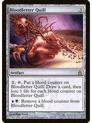 Magic: The Gathering Bloodletter Quill (254) Heavily Played