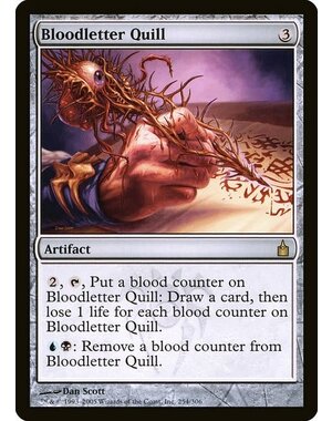Magic: The Gathering Bloodletter Quill (254) Heavily Played