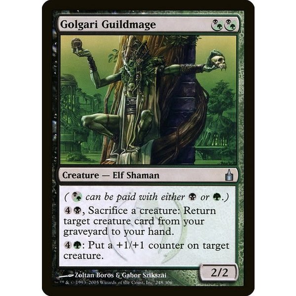 Magic: The Gathering Golgari Guildmage (248) Heavily Played