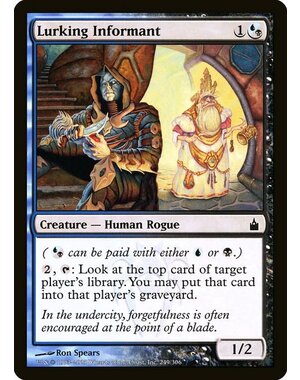 Magic: The Gathering Lurking Informant (249) Lightly Played