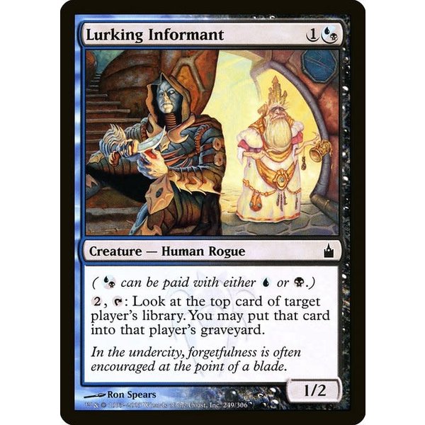 Magic: The Gathering Lurking Informant (249) Lightly Played