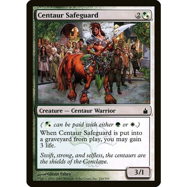 Magic: The Gathering Centaur Safeguard (244) Lightly Played