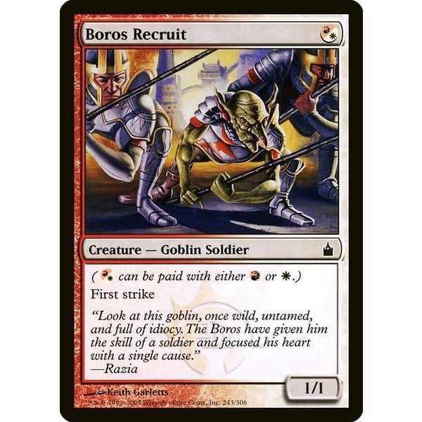 Magic: The Gathering Boros Recruit (243) Lightly Played