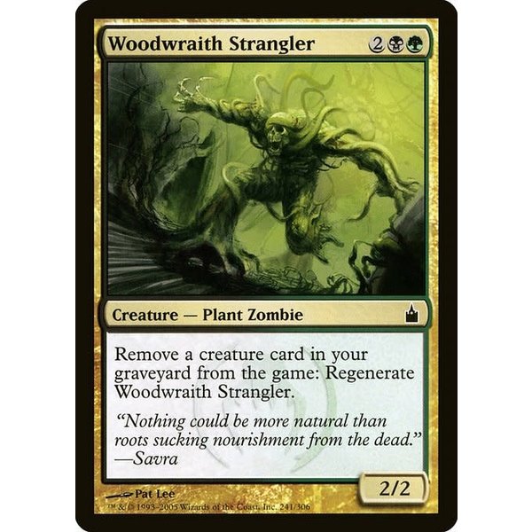 Magic: The Gathering Woodwraith Strangler (241) Lightly Played