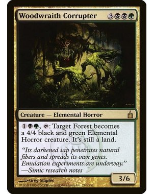 Magic: The Gathering Woodwraith Corrupter (240) Moderately Played