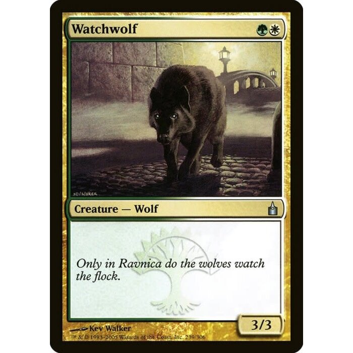 Magic: The Gathering Watchwolf (239) Lightly Played