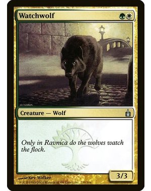 Magic: The Gathering Watchwolf (239) Moderately Played
