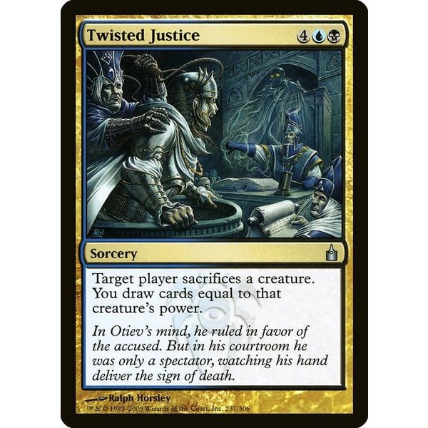 Magic: The Gathering Twisted Justice (237) Lightly Played