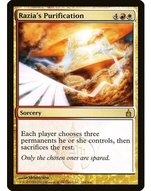 Magic: The Gathering Razia's Purification (224) Moderately Played