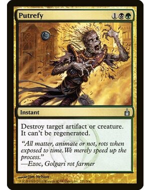 Magic: The Gathering Putrefy (221) Lightly Played