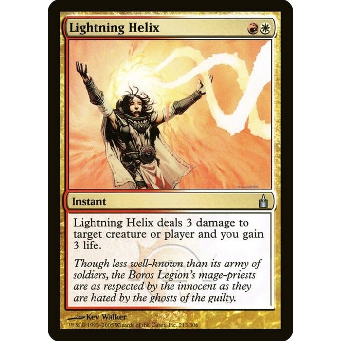 Magic: The Gathering Lightning Helix (213) Lightly Played