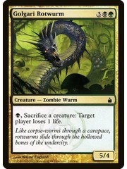 Magic: The Gathering Golgari Rotwurm (210) Lightly Played