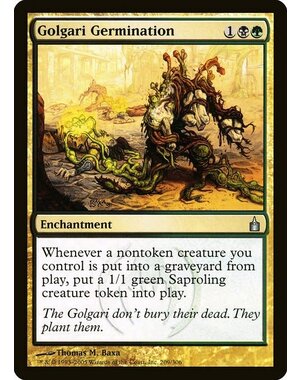 Magic: The Gathering Golgari Germination (209) Lightly Played