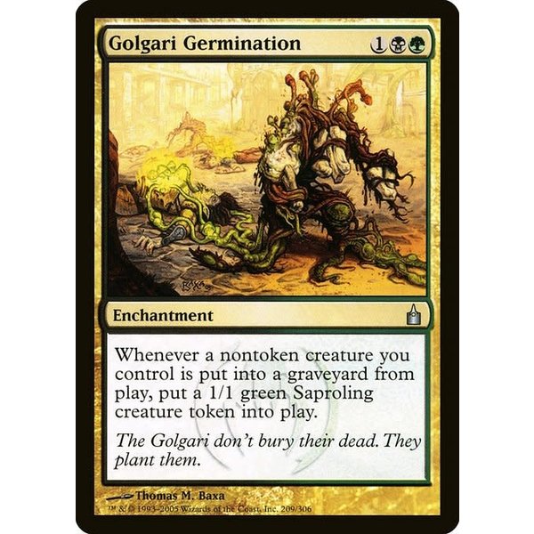 Magic: The Gathering Golgari Germination (209) Lightly Played