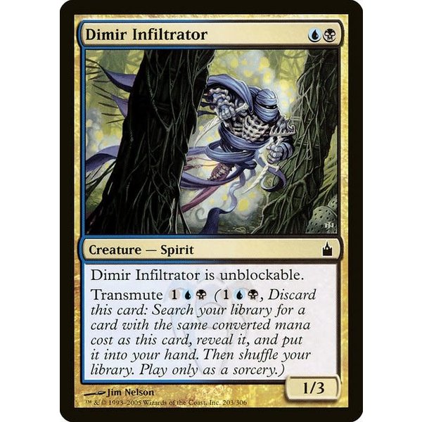 Magic: The Gathering Dimir Infiltrator (203) Lightly Played