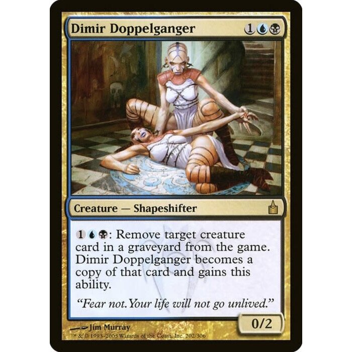 Magic: The Gathering Dimir Doppelganger (202) Moderately Played