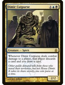 Magic: The Gathering Dimir Cutpurse (201) Lightly Played