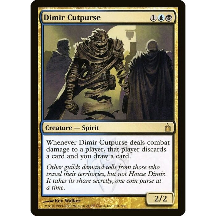 Magic: The Gathering Dimir Cutpurse (201) Lightly Played