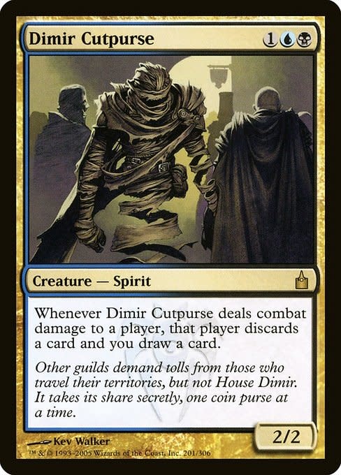 dimir mtg cards Magic: The Gathering Dimir Cutpurse (201) Lightly Played